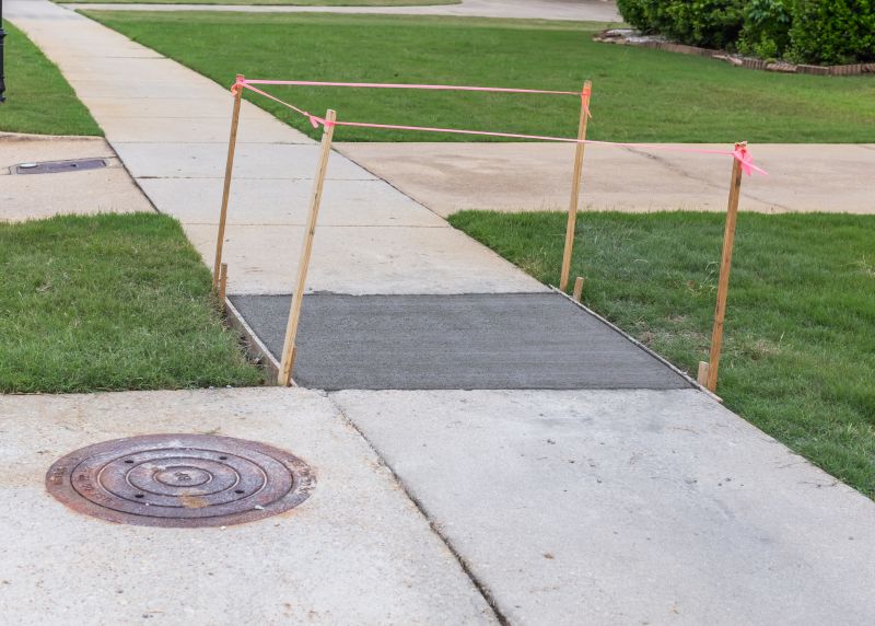 Concrete Sidewalk Repair in Des Moines, IA