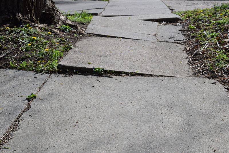 sidewalk trip hazard repair