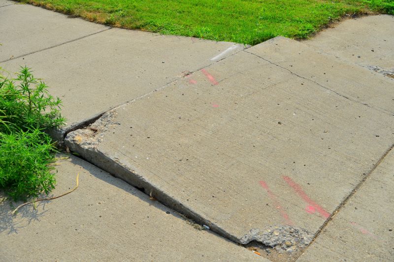 sidewalk trip hazard repair