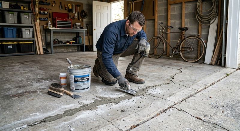 Concrete Floor Repair in Des Moines, IA