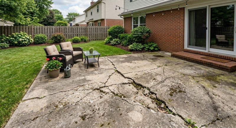 Concrete Patio Repair in Albany, NY