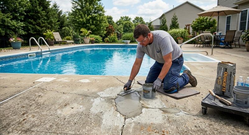 Concrete Pool Deck Repair in Miami Dade County, FL