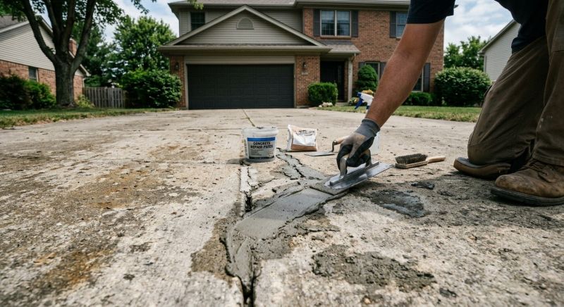 Driveway Spalling Repair in West Des Moines, IA
