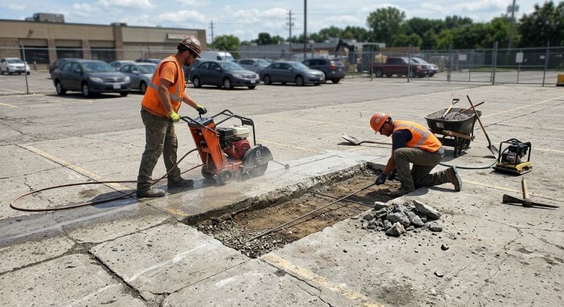 Dumpster Pad Repair in Des Moines, IA